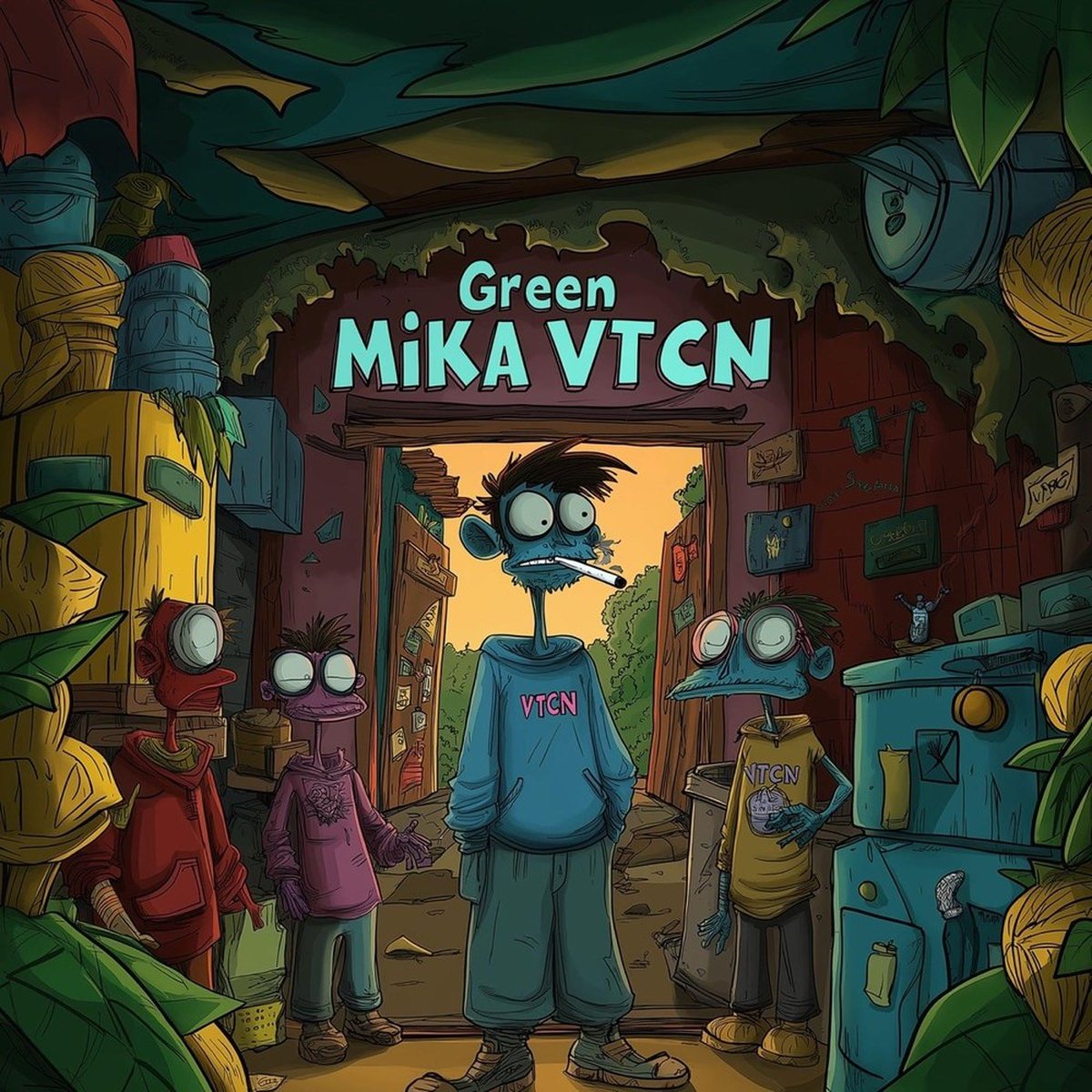 Green cover art
