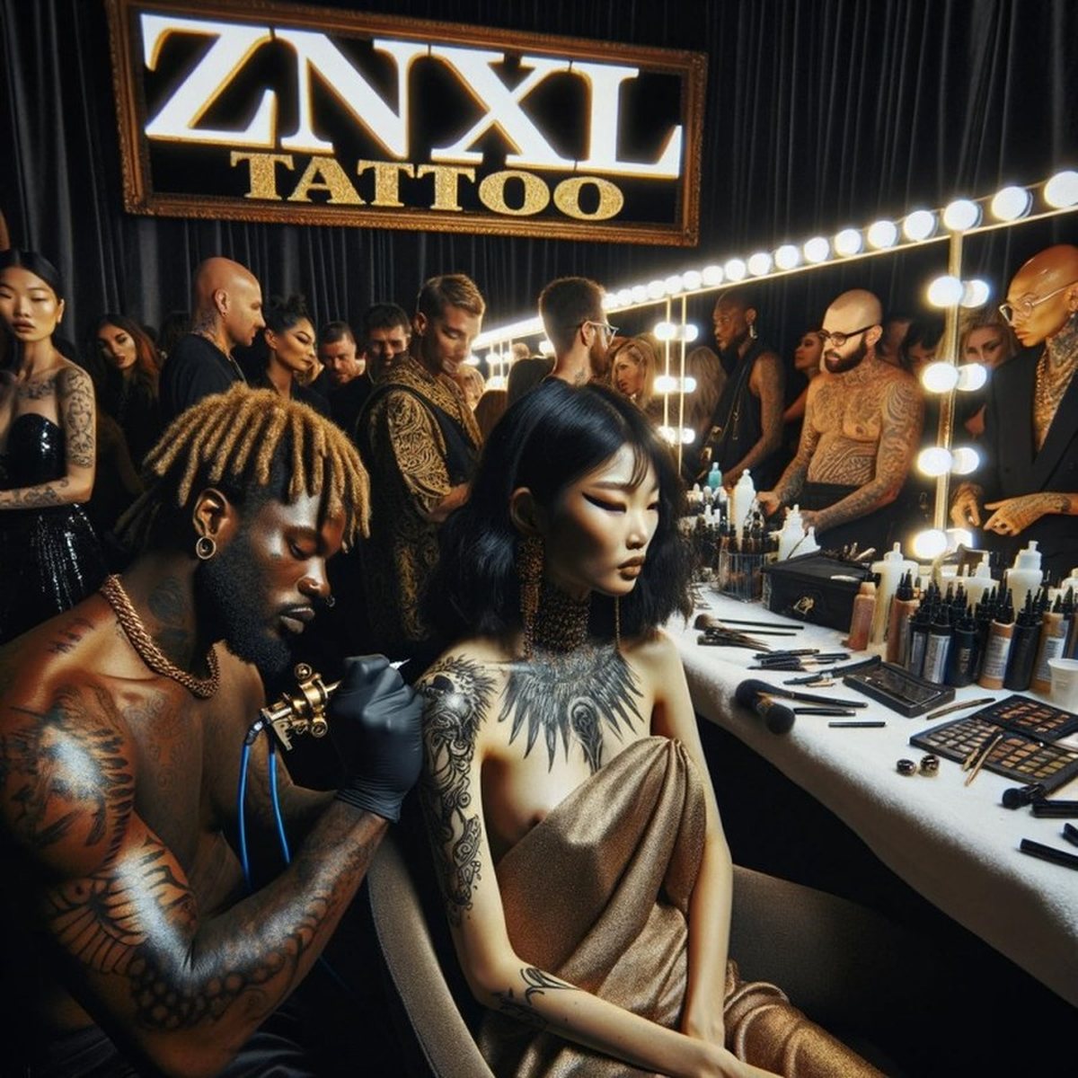 Tattoo cover art